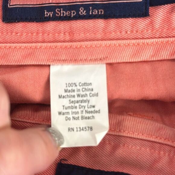 Vineyard Vines Club Pants size W35 x L32 Style 1P0110 Rhubarb - Picture 6 of 8